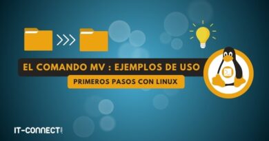 Linux - El comando mv - ejemplos de uso