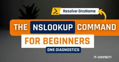The nslookup command for beginners