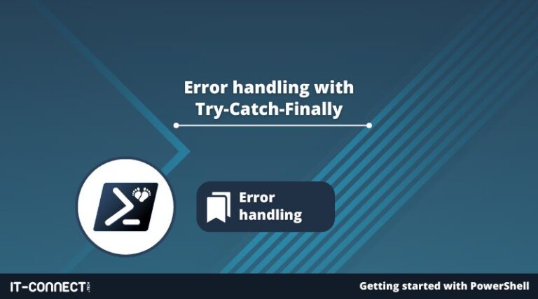 PowerShell: error handling with Try, Catch and Finally