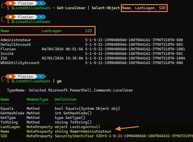 PowerShell - Select-Object - Example