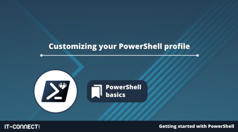 Creating and customizing a PowerShell profile