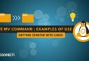 Linux - The mv command - examples of use