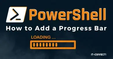 PowerShell - How to Add a Progress Bar