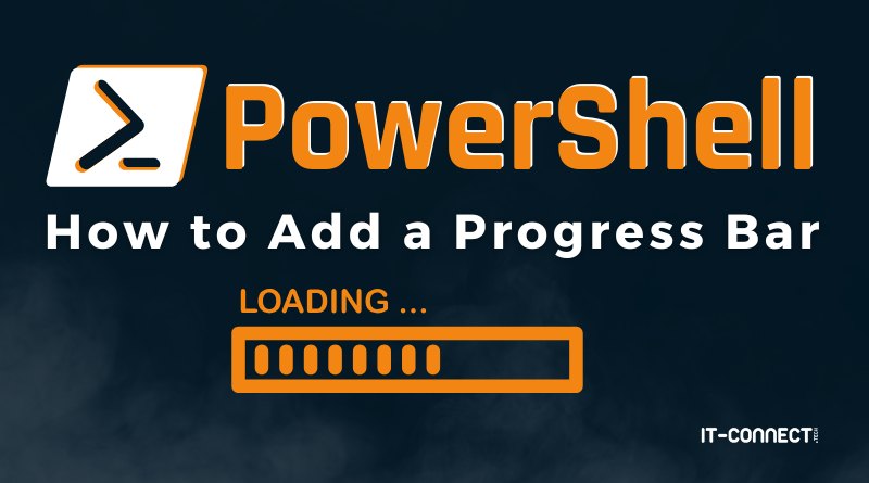 PowerShell - How to Add a Progress Bar