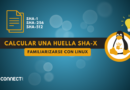 Calcular-una-huella-Sha-X-Familiarizarse-con-Linux