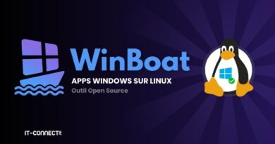 Banner for WinBoat: Windows apps on Linux with a penguin mascot on a dark purple background, indicating open-source tooling.