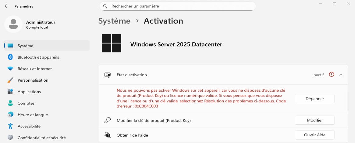 Windows Server 2025 Upgrade via Windows Update Guide