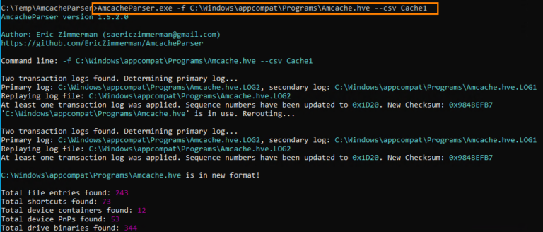 Sans Amcache Amcache Forensics on Windows: Find Traces of Execution