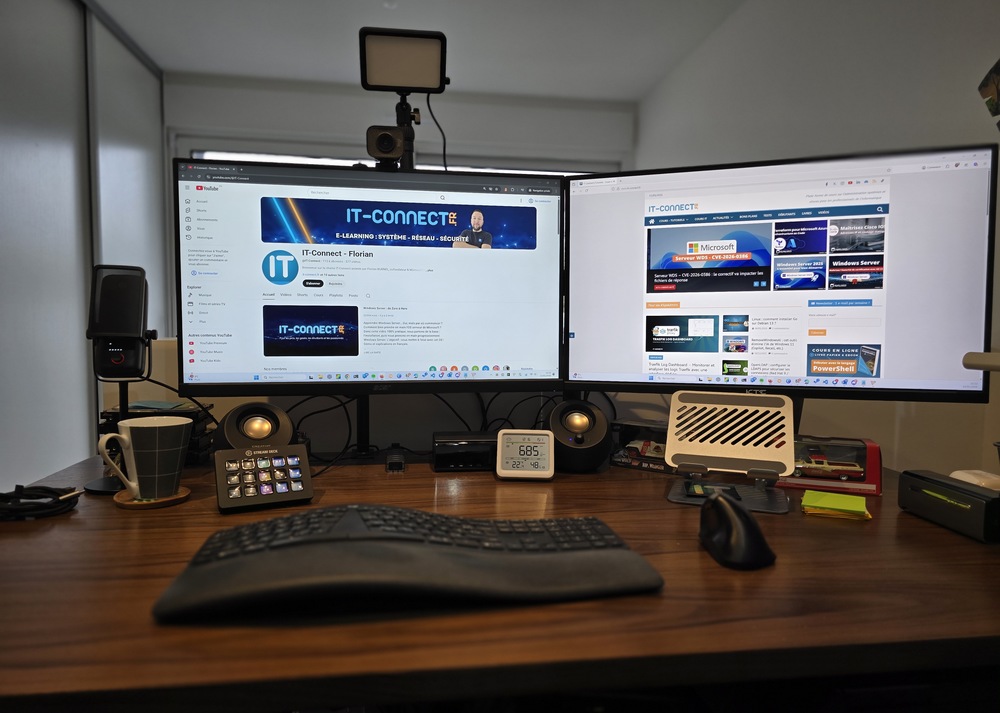 Setup pour les vidéos YouTube 2026