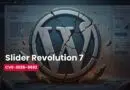 Hero banner showing the WordPress logo shattered, announcing 'Slider Revolution 7' and the CVE-2026-6692 vulnerability.