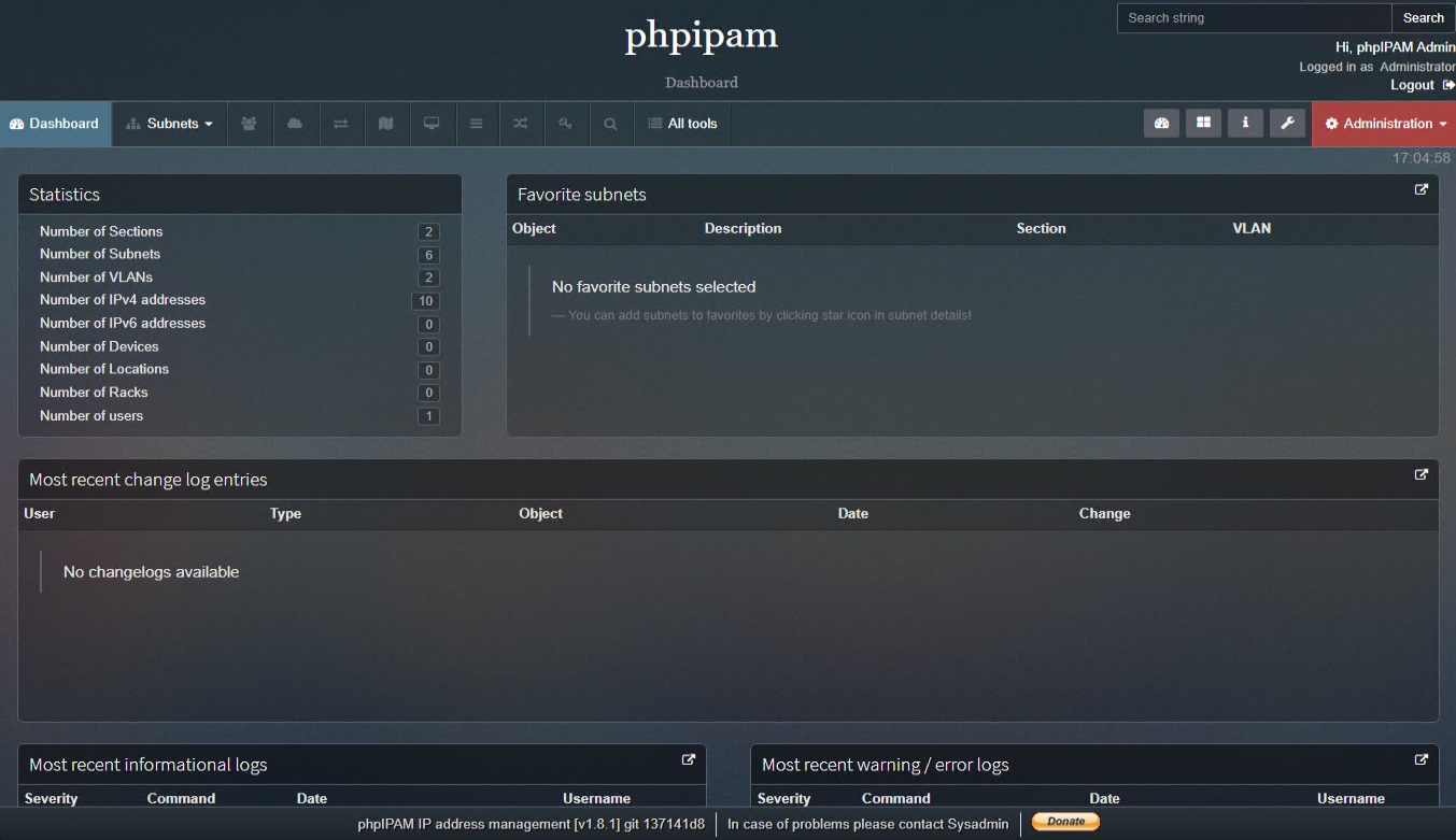 phpIPAM Docker Installation Guide for IP Address Management
