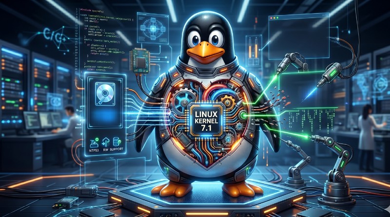 Linux Kernel 7.1: A New NTFS Driver, Code Cleanup, and What’s New