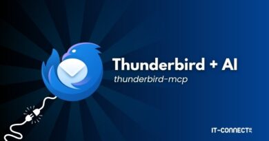 Blue Thunderbird logo on a dark radial background with the headline 'Thunderbird + AI' and the subtitle 'thunderbird-mcp'