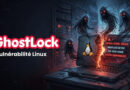 Dark sci-fi scene with a laptop showing the Linux penguin and a 'Critical Kernel Breach' warning, surrounded by ghostly figures.