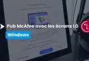 Tutorial thumbnail showing Windows setup for LG monitors, with McAfee branding and LG logo
