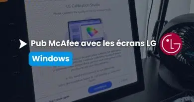 Tutorial thumbnail showing Windows setup for LG monitors, with McAfee branding and LG logo
