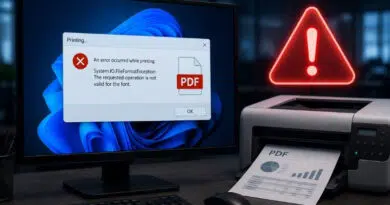 Broken Printing and PDF Export on Windows: August 2026 .NET Updates Are to Blame