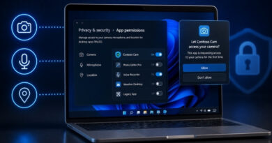 Windows 11 Tests Per-App Camera, Microphone, and Location Permissions