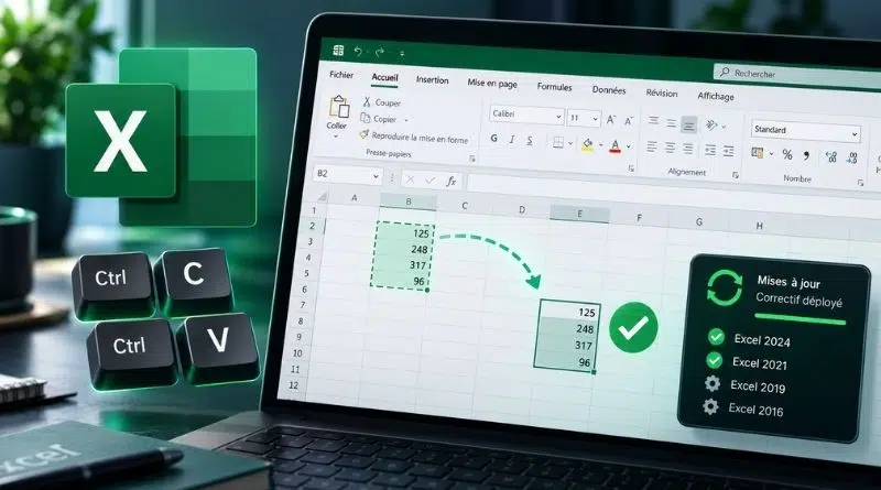 Excel Copy-Paste Bug: Microsoft Office Fixes Are Rolling Out