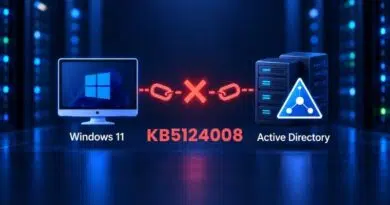 Windows 11 KB5124008 Breaks Active Directory Trust Relationships