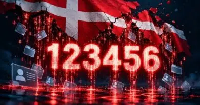 Danish Data Leak Exposes 8.8 Million People After Password “123456” Blunder