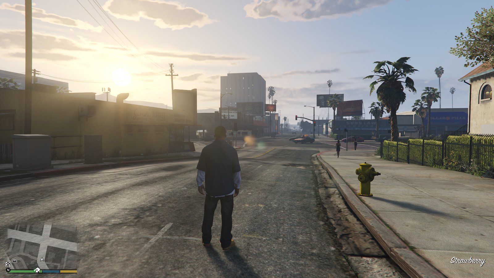 GTA V de jour en 1080p sur le mini PC Geekom A5 2027 Edition