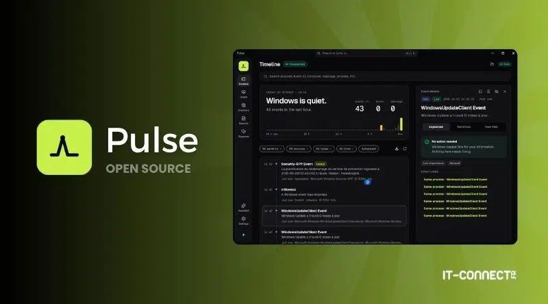 Pulse Makes Windows Event Logs Readable with Local AI